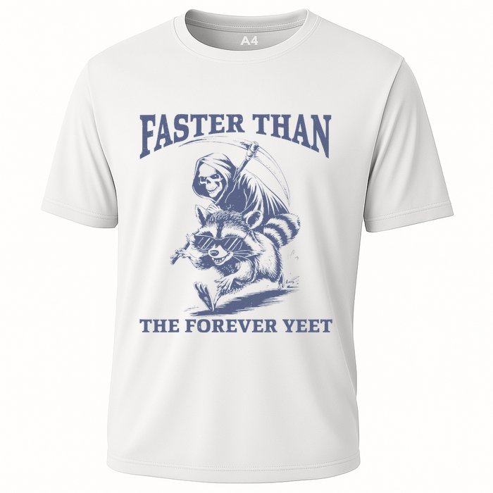 Faster Than The Forever Yeet Run Away Faster Funny Saying Gift Performance Shirt
