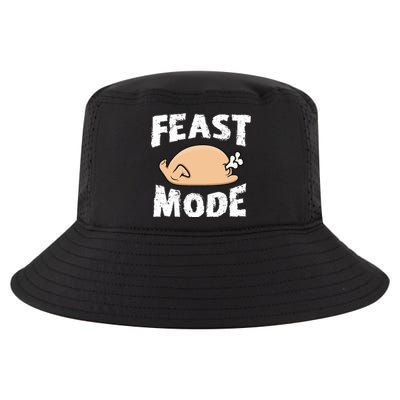 Funny Thanksgiving Turkey Feast Mode Gift Cool Comfort Performance Bucket Hat