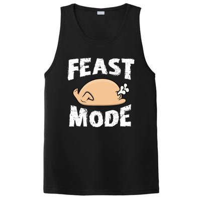 Funny Thanksgiving Turkey Feast Mode Gift PosiCharge Competitor Tank