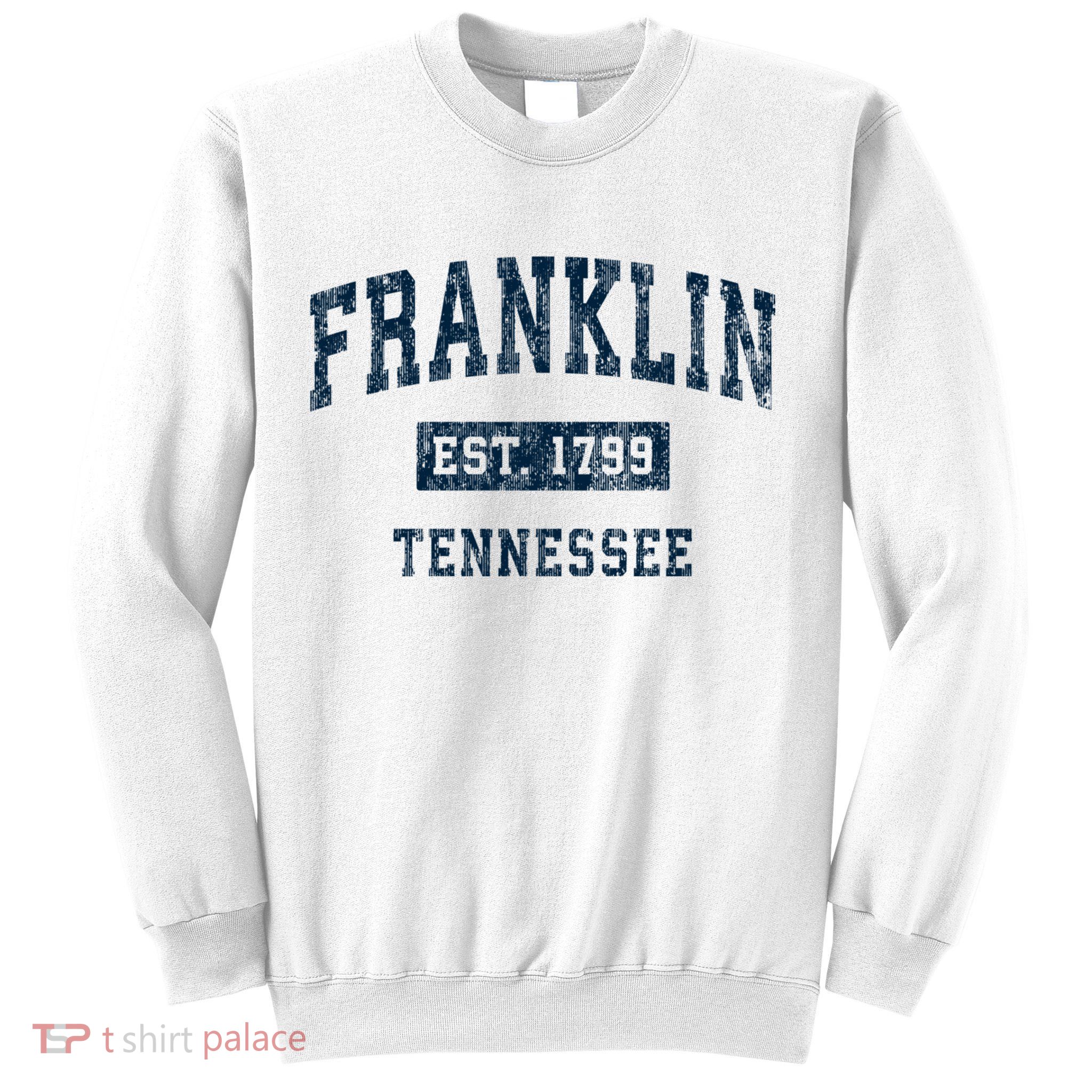Franklin Tennessee Tn Vintage Sports Design Sweatshirt
