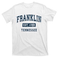 Franklin Tennessee Tn Vintage Sports Design T-Shirt