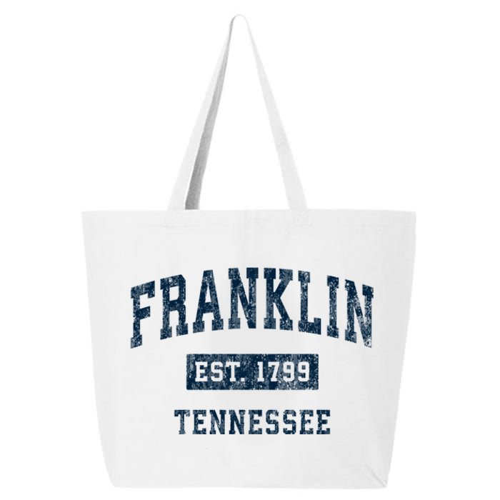 Franklin Tennessee Tn Vintage Sports Design 25L Jumbo Tote