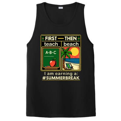 First Teach The Beach Teacher PosiCharge Competitor Tank