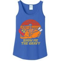 Funny Thanksgiving Turkey Roast Dinner Show Me The Gravy Gift Ladies Essential Tank