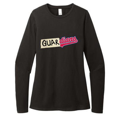 Funny Tape Up Cleveland Womens CVC Long Sleeve Shirt