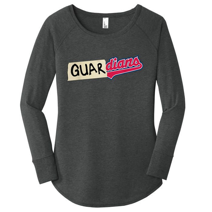 Funny Tape Up Cleveland Women's Perfect Tri Tunic Long Sleeve Shirt