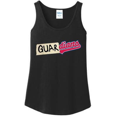 Funny Tape Up Cleveland Ladies Essential Tank