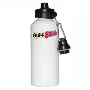 Funny Tape Up Cleveland Aluminum Water Bottle