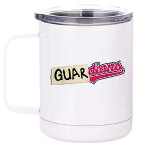 Funny Tape Up Cleveland 12 oz Stainless Steel Tumbler Cup