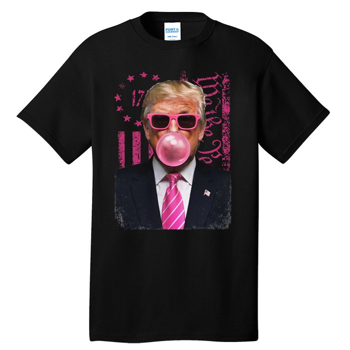 Funny Trump Usa Flag Tall T-Shirt