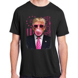 Funny Trump Usa Flag Adult ChromaSoft Performance T-Shirt