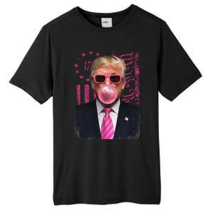 Funny Trump Usa Flag Tall Fusion ChromaSoft Performance T-Shirt