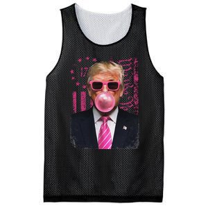 Funny Trump Usa Flag Mesh Reversible Basketball Jersey Tank