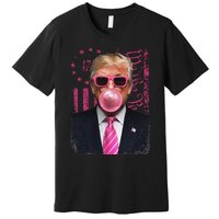 Funny Trump Usa Flag Premium T-Shirt