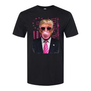 Funny Trump Usa Flag Softstyle CVC T-Shirt