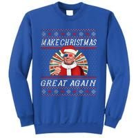 Funny Trump Ugly Christmas Funny Gift Make Christmas Great Again Funny Gift Sweatshirt