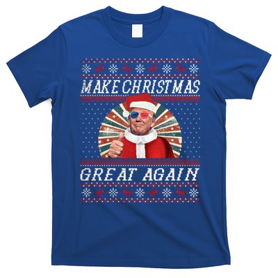 Funny Trump Ugly Christmas Funny Gift Make Christmas Great Again Funny Gift T-Shirt