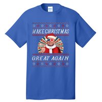 Funny Trump Ugly Christmas Funny Gift Make Christmas Great Again Funny Gift Tall T-Shirt