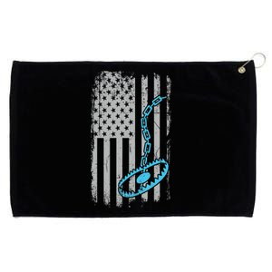 Fur Trapper US American Flag Cool Outdoor Trapping Gear  Grommeted Golf Towel