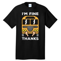 Funny Thrown Under The Bus Tall T-Shirt