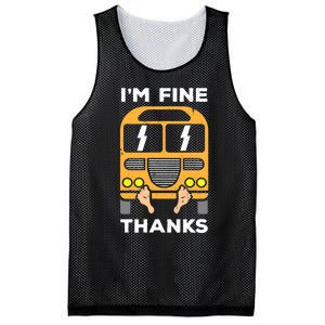 Funny Thrown Under The Bus Mesh Reversible Basketball Jersey Tank