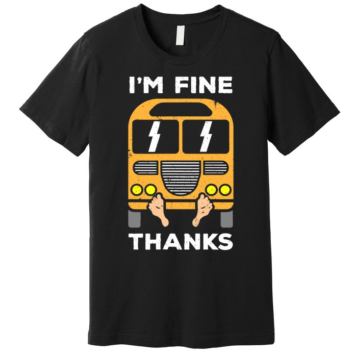 Funny Thrown Under The Bus Premium T-Shirt