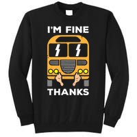 Funny Thrown Under The Bus Tall Sweatshirt