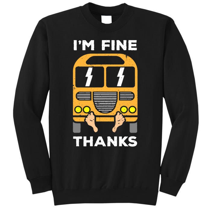 Funny Thrown Under The Bus Tall Sweatshirt