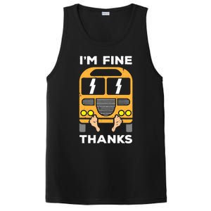 Funny Thrown Under The Bus PosiCharge Competitor Tank