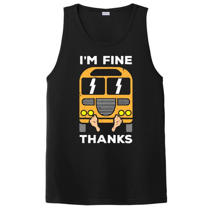 Funny Thrown Under The Bus PosiCharge Competitor Tank