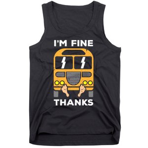 Funny Thrown Under The Bus Tank Top