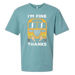 Funny Thrown Under The Bus Sueded Cloud Jersey T-Shirt