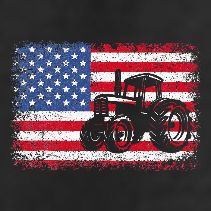 Farm Tractors Usa Flag Patriotic Farming 11oz C Handle Ceramic Mug