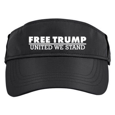 Free Donald Trump United We Stand Supporter Adult Drive Performance Visor