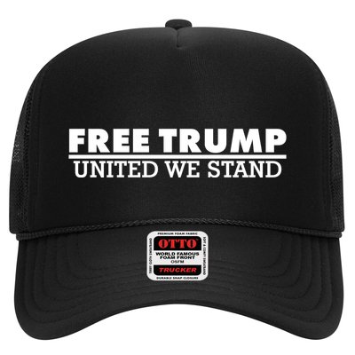 Free Donald Trump United We Stand Supporter Trucker Hat