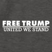 Free Donald Trump United We Stand Supporter Vector Backpack