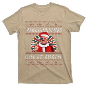 Funny Trump Ugly Christmas Gifts Make Christmas Great Again T-Shirt