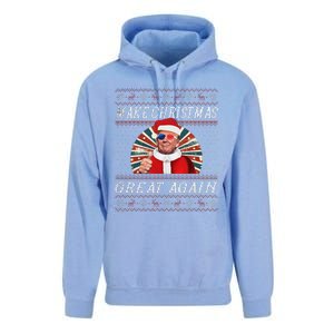 Funny Trump Ugly Christmas Gifts Make Christmas Great Again Unisex Surf Hoodie