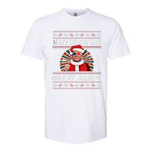 Funny Trump Ugly Christmas Gifts Make Christmas Great Again Softstyle CVC T-Shirt