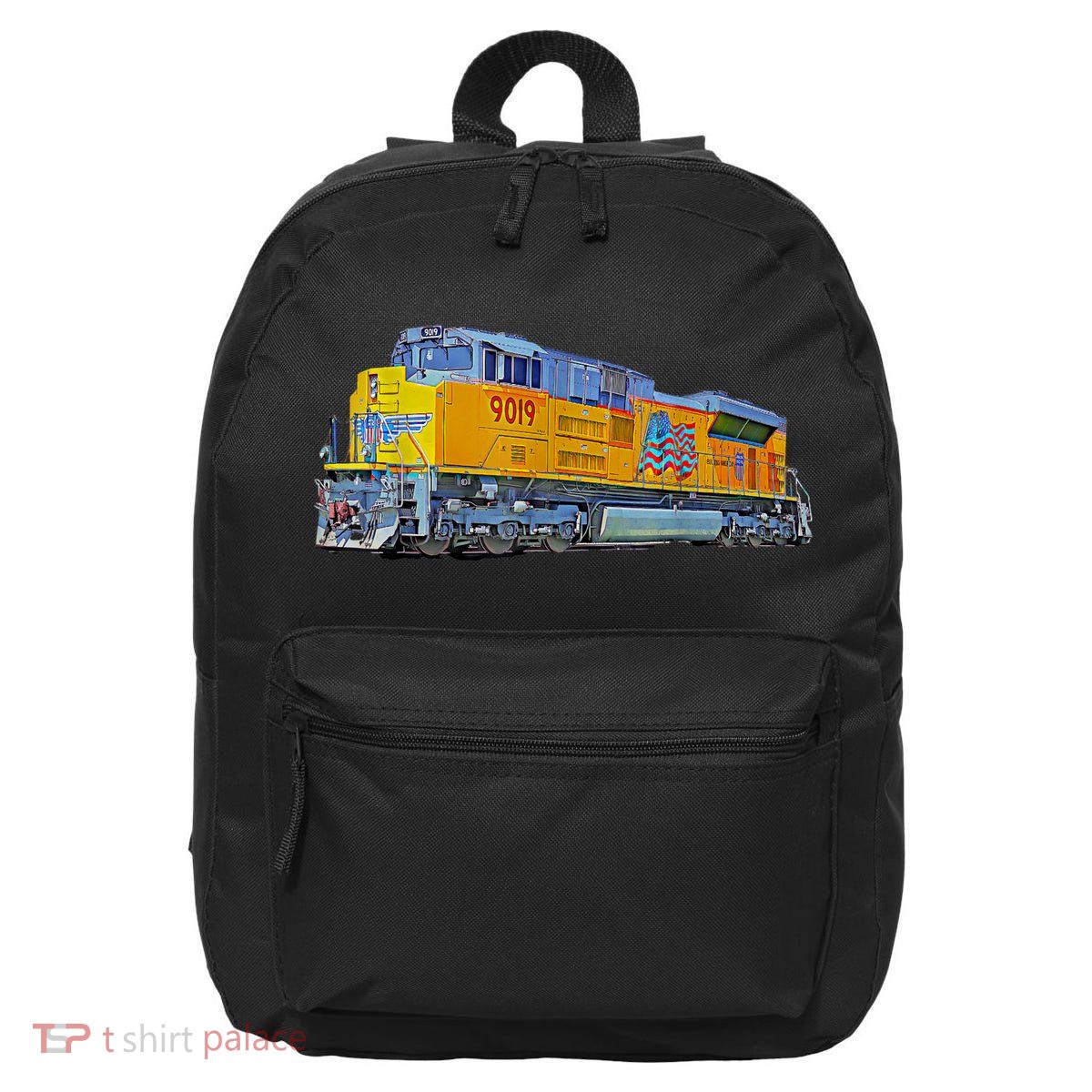 Freight Train Union Pacific Engine 16 in Basic Backpack