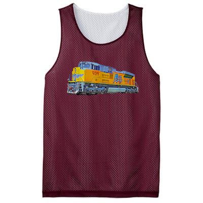 Freight Train Union Pacific Engine Mesh Reversible Basketball Jersey Tank