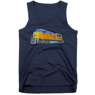 Freight Train Union Pacific Engine Tank Top