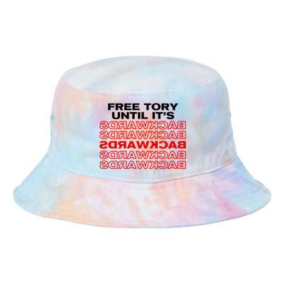 Free Tory Until ItS Backwards Tie Dye Newport Bucket Hat