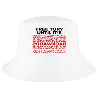 Free Tory Until ItS Backwards Cool Comfort Performance Bucket Hat