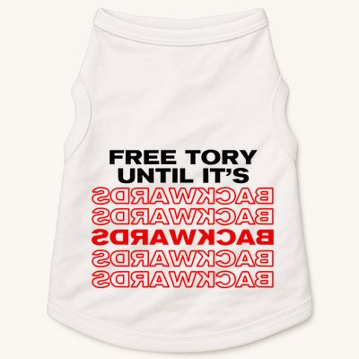 Free Tory Until ItS Backwards Doggie Tank