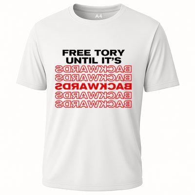 Free Tory Until ItS Backwards Performance Shirt