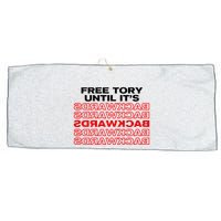 Free Tory Until ItS Backwards Large Microfiber Waffle Golf Towel
