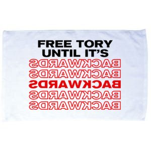 Free Tory Until ItS Backwards Microfiber Hand Towel