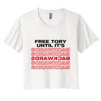 Free Tory Until ItS Backwards Crop Top