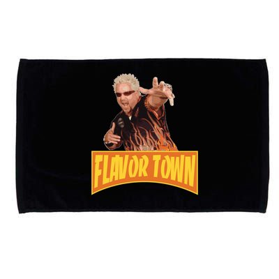 Flavor Town Usa Guy Flerl Microfiber Hand Towel